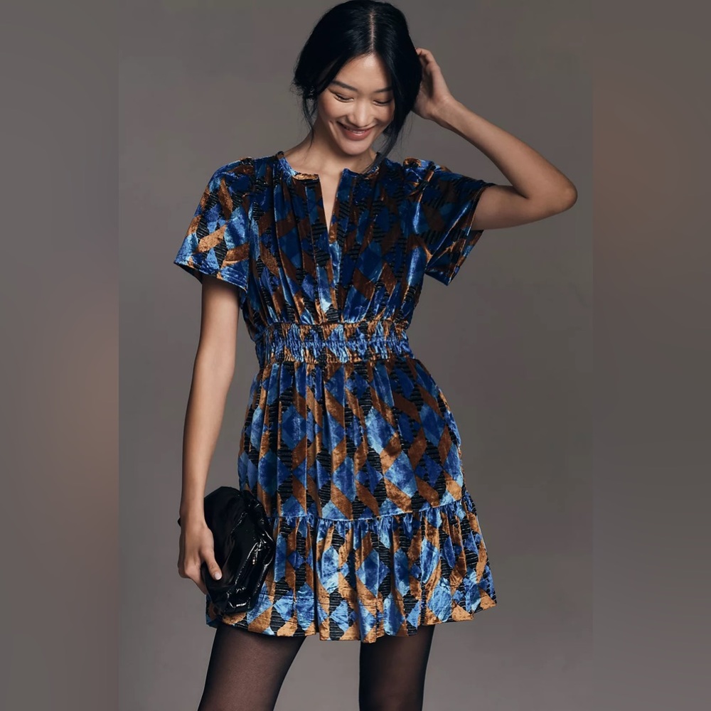 The Somerset Mini Dress: Velvet Edition